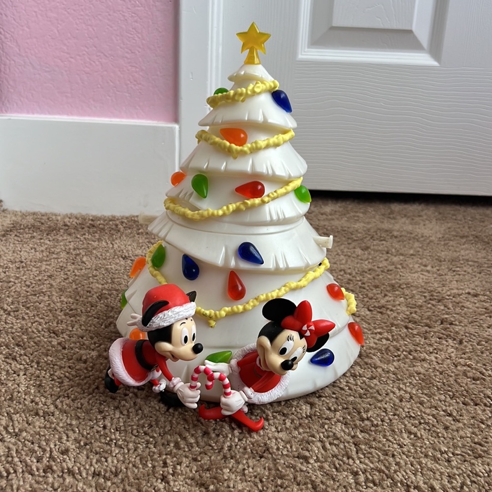 Disneyland Resort Christmas Tree Mickey & Minnie Popcorn Bucket ✨ 2021